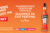 APEROL SPRITZ TE VODI NA EXIT FESTIVAL