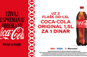 Coca-Cola Original 1.5L za samo 1 dinar!